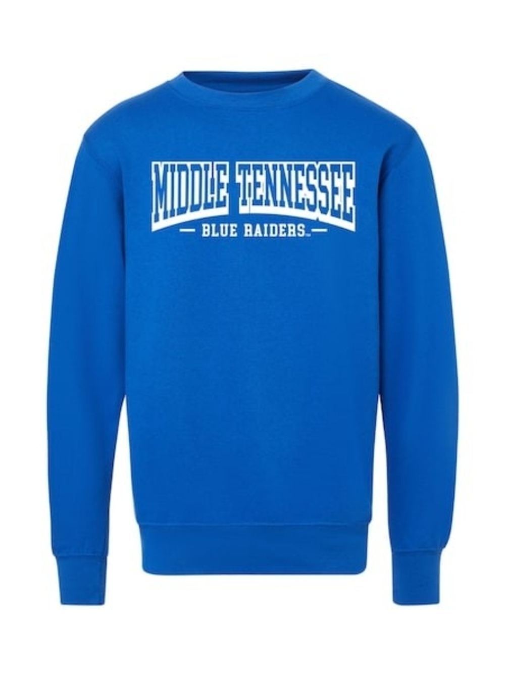MV Sport Royal Blue Middle Tennessee Crewneck Sweatshirt